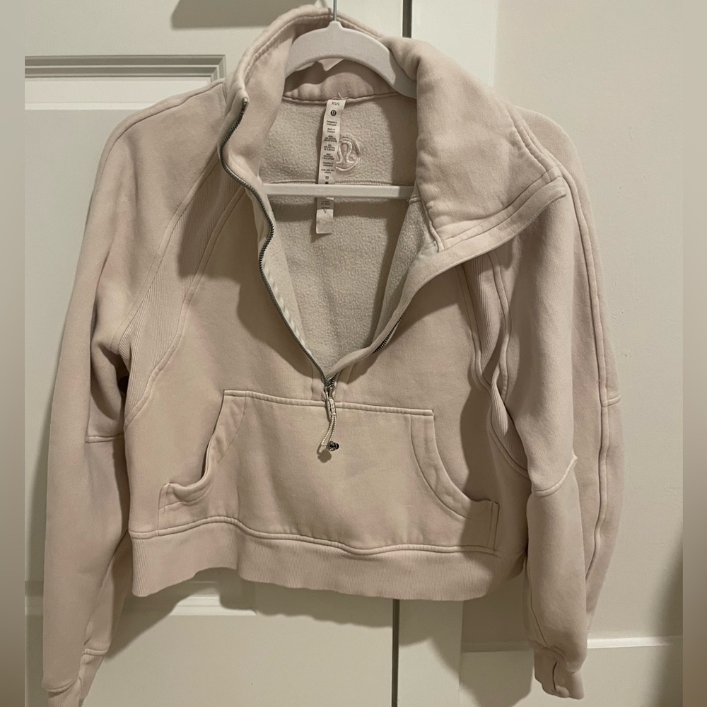 Lululemon Scuba Oversized Funnel Neck Half Zip